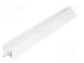 Profiles for LED modules; white; L: 2m; LINEA20; aluminium TOPMET TOP-LINEA20/WH-2M