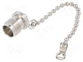 Protection cover; chain; Application: TNC plug AMPHENOL RF 122486