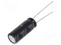Capacitor: electrolytic; low ESR; THT; 1800uF; 6.3VDC; Ø8x20mm PANASONIC EEUFS0J182L