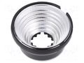 Spotlight; round; polycarbonate; LED CREE; Colour: black; H: 15.8mm LEDIL CA12240