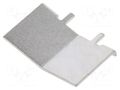 Heatsink: extruded; flat; TO220; silver; L: 20mm; W: 31mm; H: 800um Advanced Thermal Solutions ATS-PCBT1091