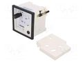 Voltmeter; on panel; VAC: 0÷500V; Class: 1.5; True RMS; Umax: 300V LUMEL EP27-NE6150000