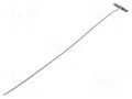 Antenna; Bluetooth,WiFi,ZigBee; 2.2dBi,2.8dBi; linear; 34.9x9mm MOLEX 1461530300