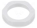 Nut; PG11; polystyrene; 24mm; light grey; Thread: PG; with flange LAPP LP-52000130