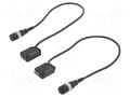 Sensor: photoelectric; transmitter,receiver; Range: 0÷15m; PNP OMRON E3Z-T81-M1J-03M