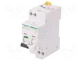 RCBO breaker; Inom: 6A; Ires: 30mA; Max surge current: 250A; IP20 SCHNEIDER ELECTRIC A9D55606