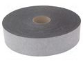 Tape: sealing; W: 80mm; L: 30m; Thk: 3mm; grey; caoutchouc hot-melt INTRA PS-3301-3/80/30