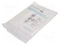 Cleanroom acces: coat; white; L (unisex); cleanroom; ESD; 55g/m2 ANTISTAT ATS-600-5003