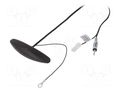 Antenna; inner; AM,FM; universal,with amplifier; 0.25m; black COMPOTECH 35.051