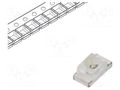 LED; amber; SMD; 0603; 200÷400mcd; 1.6÷2.4VDC; 1.6x0.8x0.95mm; 35° LUCKYLIGHT LL-SR190AC-2BJ