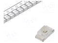 LED; amber; SMD; 0603; 200÷400mcd; 1.6÷2.4VDC; 1.6x0.8x0.95mm; 35° LUCKYLIGHT LL-SR190AC-2BJ