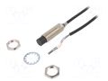 Sensor: inductive; OUT: PNP / NO; 0÷20mm; 10÷30VDC; M18; 2m; IP67 OMRON E2E-X20MB1TL18-R-2