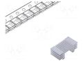 Heatsink: extruded; TO252,TO263; metallic; L: 12.7mm; W: 25.91mm OHMITE DV-T263-101E-TR