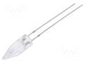 LED; blue; 5mm; candle light effect; 150÷220mcd; 100°; 2.5÷5VDC OPTOSUPPLY OSB5SK58A1B