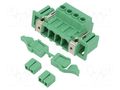 Pluggable terminal block; 7.62mm; ways: 4; straight; socket; male PHOENIX CONTACT DFK-PC5/4-STF-7.62