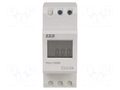 Meter: counter; digital,mounting; for DIN rail mounting; LCD F&F CLG-04