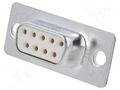 Connector: D-Sub; PIN: 9; plug; female MOLEX MX-172704-0163