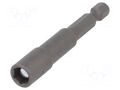 Screwdriver bit; 6-angles socket; 1/4"; HEX 7mm; magnetic WERA WERA.05060220001