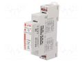 Relay: installation; bistable,impulse; SPDT; 16A; 90x17.5x64.6mm RELPOL RPB-1P-U24