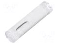 Fiber for LED; Ø5mm; L: 21.4mm; round; straight MASZCZYK FI-32/5/21.4