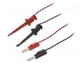 Test lead; Urated: 30VAC; Urated: 60VDC; Inom: 5A; Len: 0.9144m; 3782 POMONA POM-3782-36-02