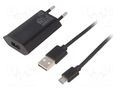 Power supply: switching; mains,plug-in; 5VDC; 5W; Usup: 100÷240VAC Goobay ZSI-44982