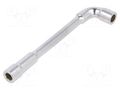 Wrench; L-type,socket spanner; HEX 17mm; L: 197mm KING TONY KT-1080-17