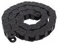 Cable chain; LIGHT; Bend.rad: 28mm; L: 986mm; Int.height: 17mm BREVETTI SR250LE025028