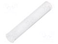 Fiber for LED; Ø3mm; L: 17.8mm; round; Front: convex; straight MASZCZYK FI-32/3/17.8