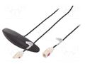 Antenna; inner; AM,FM; 0.25m; black COMPOTECH 35.051.002B