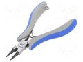 Pliers; miniature,half-rounded nose; 128mm KING TONY KT-6347-05