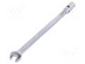 Wrench; combination swivel head socket,with joint; L: 170mm KING TONY KT-1020-08