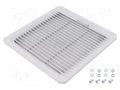 Filter; IP54; grey (bright); 177x177mm FINDER 7F.02.0.000.3000
