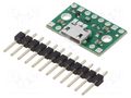 Accessories: power multiplexer; 1.5A; Ch: 2; pin header,USB; green POLOLU POLOLU-2594