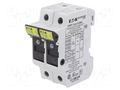 Fuse holder; 10.3x38mm; for DIN rail mounting; 30A; Poles: 2; IP20 BUSSMANN CHPV2IU