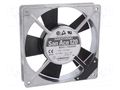 Fan: AC; axial; 120x120x25mm; 66m3/h; 24dBA; ball; 1400rpm; 100VAC SANYO DENKI 109S086