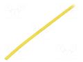 Insulating tube; fiberglass; yellow; -20÷155°C; Øint: 1mm SYNFLEX FGS-1-YE-200