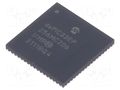 IC: dsPIC microcontroller; 256kB; 32kBSRAM; QFN64; DSPIC; 0.5mm MICROCHIP TECHNOLOGY 33EP256MC206-I/MR