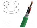 Wire: test lead cable; hybrid,MOTIONLINE® ADVANCED; green; PUR NEXANS 13-MYF21Z12P-V1