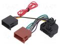Connector; radio,ISO; Mercedes 4CARMEDIA ZRS-236