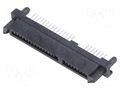 Connector: SATA; socket; female; PIN: 22; SMT MOLEX MX-87779-1001