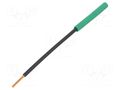 Adapter; green; 32A; Overall len: 130mm; Socket size: 4mm; 1kV STÄUBLI A-SLK4-R-25