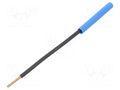 Adapter; blue; 32A; Overall len: 130mm; Socket size: 4mm; 1kV STÄUBLI A-SLK4-R-23