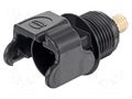 Connector: DC supply; socket; male; 1.5kV; PIN: 1; screw; black; 200A HARTING 09930010101