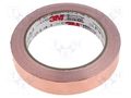 Tape: electrically conductive; W: 19mm; L: 16.5m; Thk: 0.101mm 3M 3M-1245-19