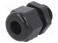 Cable gland; PG9; IP68; polyamide; black; HSK-KE HUMMEL HUMMEL-1590090114