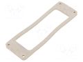 Gasket; Han® M; zinc alloy; Gasket: FPM; Colour: black; -40÷125°C HARTING 09370009944