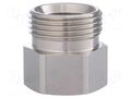 Thread adapter; nickel plated brass; Ext.thread: G 1/2"; 28mm HUMMEL HUMMEL-2254124401