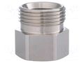 Thread adapter; nickel plated brass; Ext.thread: G 1/2"; 28mm HUMMEL HUMMEL-2254124401