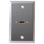 WALL PLATE, HDMI PORT, SINGLE GANG, SS 75-677